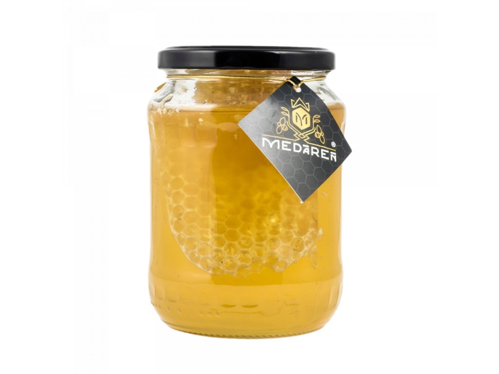 Agátový med s medovým plástom | Medáreň
