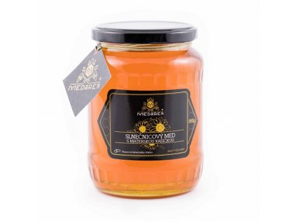 Slnečnicový med s materskou kašičkou 958g - Medáreň