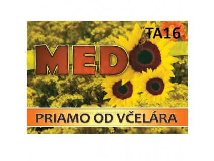 Tabuľa na predaj medu, veľkosť M - vzor TA16