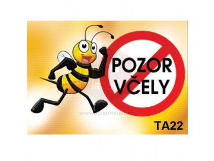 Tabuľa na predaj medu, veľkosť M - vzor TA22