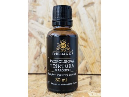 Propolisová tinktura s aronií 30 ml – doplněk stravy