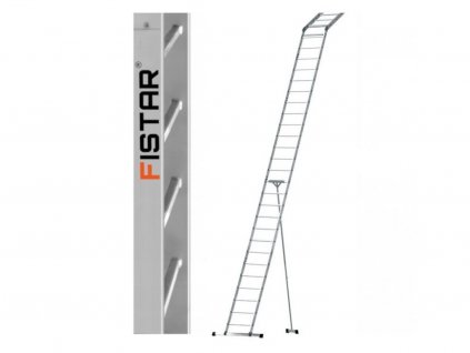 Stavebný rebríkový strešný výťah, elektrický s navijakom 12 m (bez vozíku)