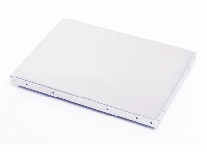 Nerez polica k regálu Biedrax 40 x 56 cm, 100 kg