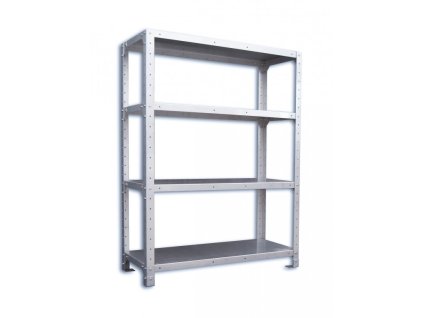 Nerezový regál gastro Biedrax 40 x 96 x 85 cm, 4 police x 100 kg