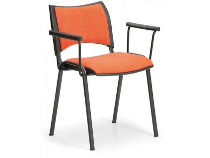 1145 konferencni calounena zidle oranzova biedrax z9100o