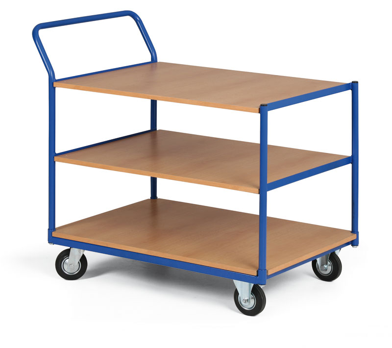 Policový dielenský vozík Biedrax PV4070 - 100 x 70 cm