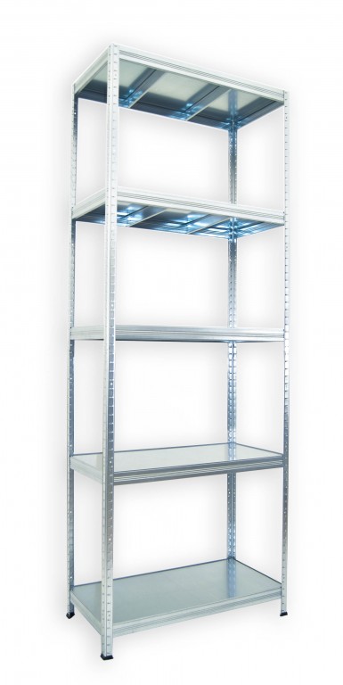Kovový regál Biedrax 50 x 120 x 240 cm, pozinkovaný - 5 políc pozink