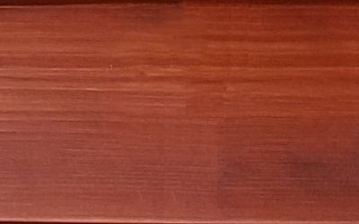 Regál drevený masívny - rohový 60 x 60 x 204 cm, 6 polic Farba: Mahagón