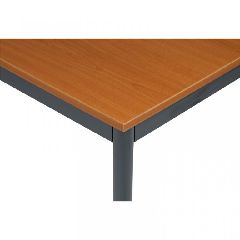 Stôl do kancelárie 80 x 120 cm Biedrax JS4645tst - tm.sivá/čerešňa