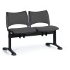Lavice do čekárny čalouněná Smart Biedrax LC9212s - podnož černá
