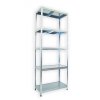 81119 kovovy regal do sklepa biedrax 45 x 75 x 210 cm pozinkovany 5 polic pozink