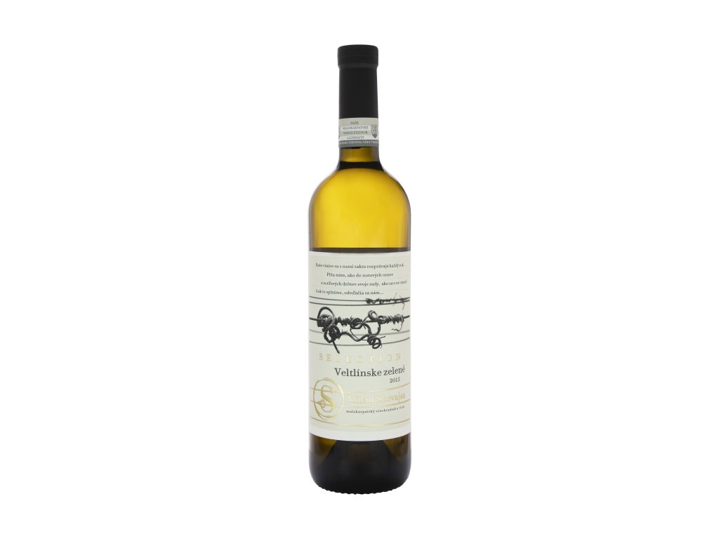 Skovajsa - Veltlínské Zelené 2015 - Selection - Bílé víno - Jakostní víno VOC