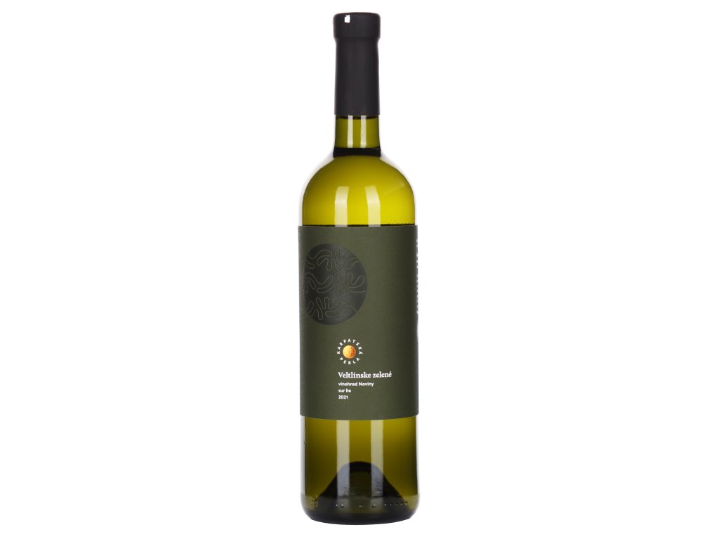 Karpatská Perla - Veltlínske zelené SurLie - Noviny 2021 - Bílé víno - Jakostní víno VOC