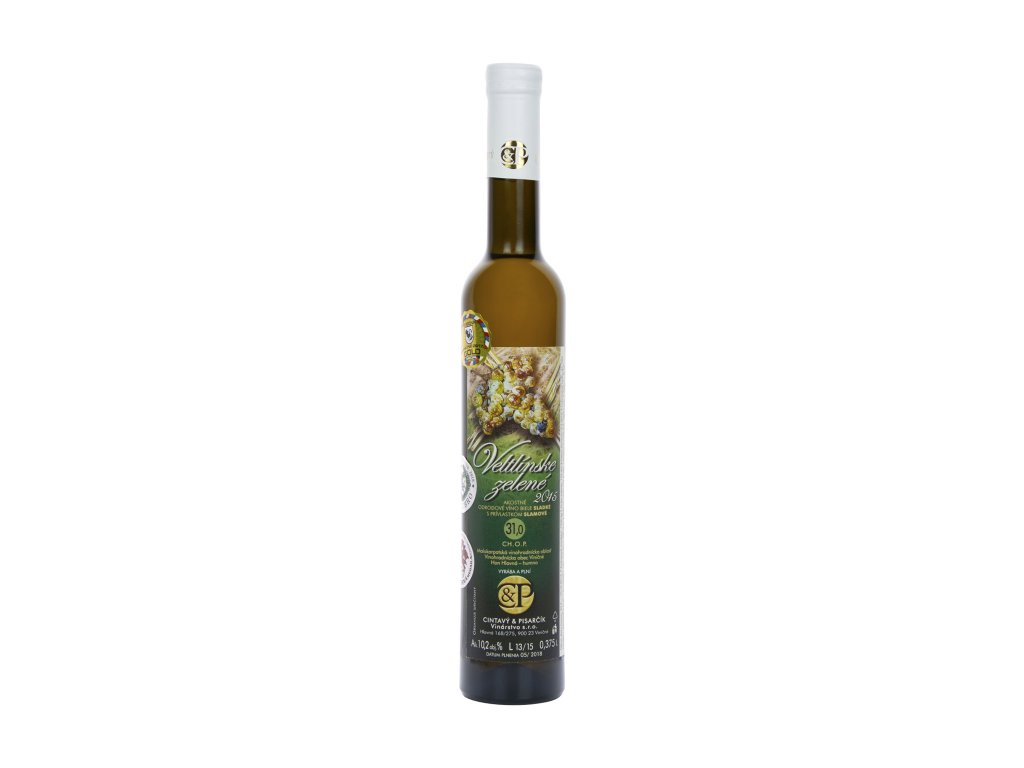 Cintavý a Pisarčík - Veltlínske zelené 2015 - slamové - Bílé víno - Slámové víno