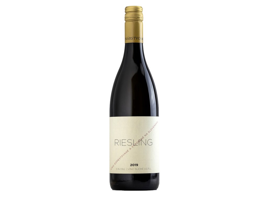 Miro Fondrk - Riesling  2019 - Bílé víno - Jakostní víno