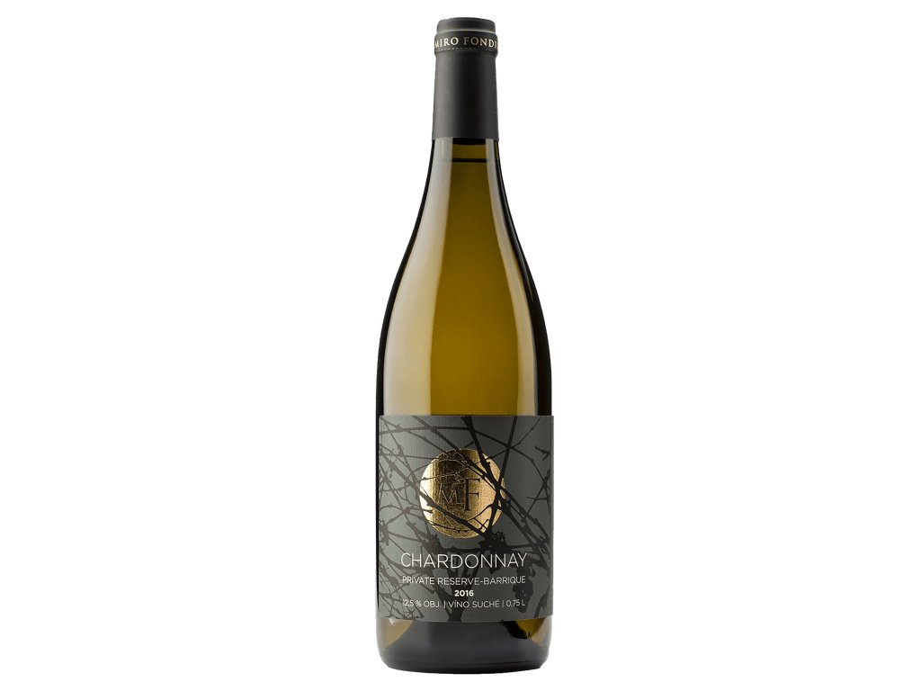 Miro Fondrk - Chardonnay 2016 - Bílé víno - Jakostní víno
