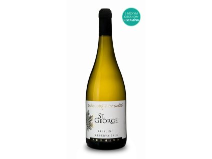 Dubovský & Grančič - Riesling Reserva 2018 - St. George edition - Bílé víno - Výběr z hroznů
