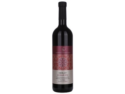 Dudo Miroslav - Merlot 2019 - Omšové víno - Červené víno - Jakostní víno VOC