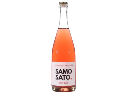 Dubovský & Grančič - Pét-Nat Samo Sato 2021 - Cabernet Sauvignon rosé - Šumivé víno - Jakostní víno VOC