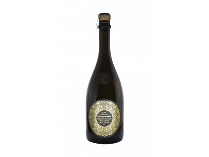 Zápražný - Sekt Chardonnay, 2018,Brut - Šumivé víno - Jakostní víno VOC
