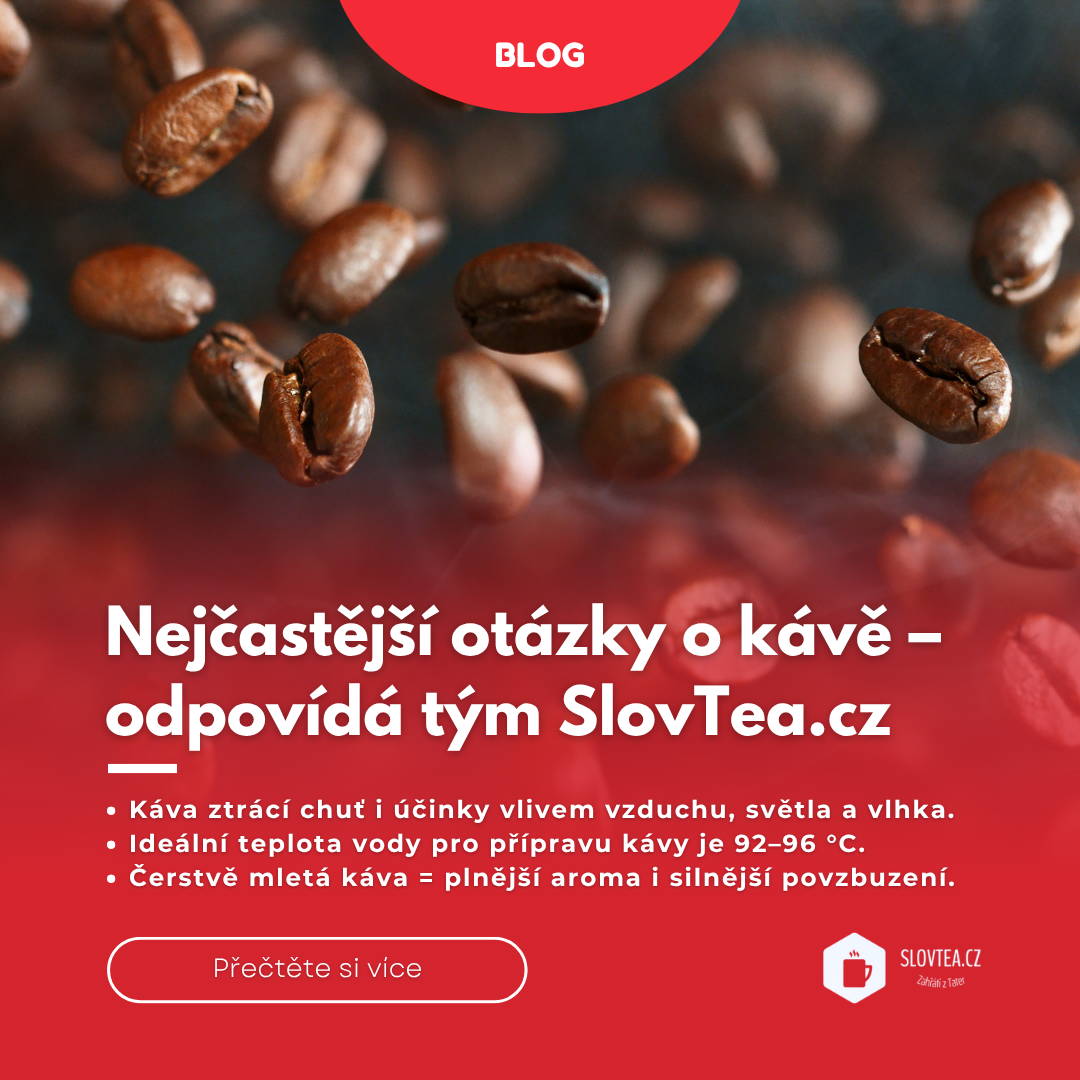Nejčastější otázky o kávě – odpovídá tým SlovTea.cz ☕