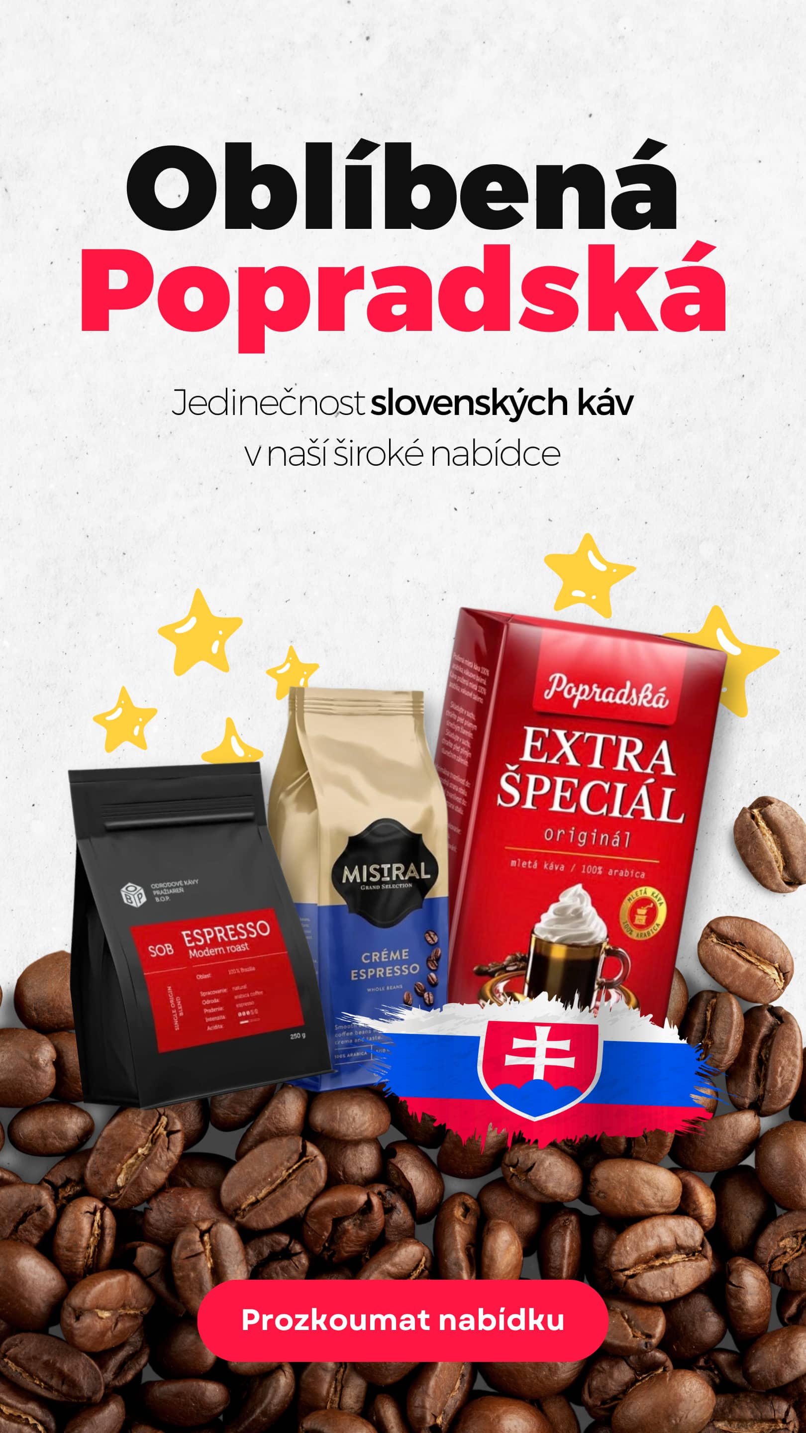 Všeobecný Popradské kávy mobil
