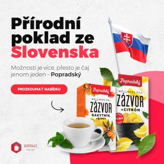 🇸🇰 Popradské čaje? Oblíbená klasika 😍 V naší nabídce naleznete osvědčené chutě, ke kterým se člověk rád vrací. Žádné...