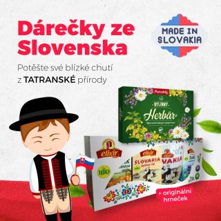 🇸🇰 Udělejte radost někomu, na kom vám záleží 🌿❤️ Naše dárkové sady ze Slovenska ukrývají to nejlepší, co tatranská příroda...