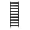 Hlinikovy kupelnovy radiator cierny