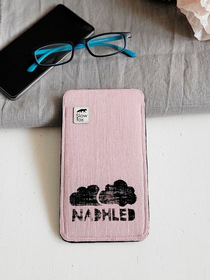www slowfox cz pouzdro telefon bryle ruzove pudrove nadhled mraky