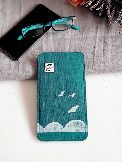 www slowfox cz pouzdro telefon bryle smaragdove zelene pres kopecky