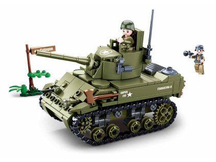 1831 sluban army model bricks m38 b0756 velky bitevmi tank