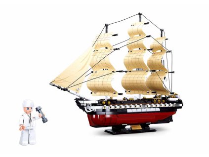 2044 sluban model bricks m38 b0836 fregata plachetni valecna lod 1 170