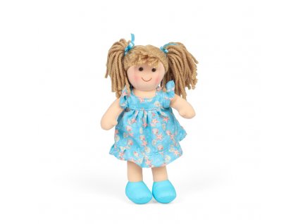 Bigjigs Toys Látková panenka Maisie - malá 25 cm