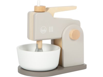 small foot Dřevěný kuchyňský robot 2 v 1  Tasty šedý