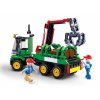 1888 1 sluban town farma m38 b0778 traktor s privesem na klady
