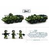 Sluban Model Bricks M38-B1251 Bojové vozidlo BTR-80A