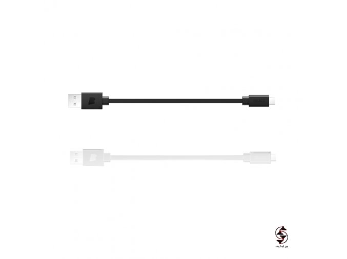 Černý a bílý kaebl ke sluchátkům Bragi - Kabel Bragi The USB