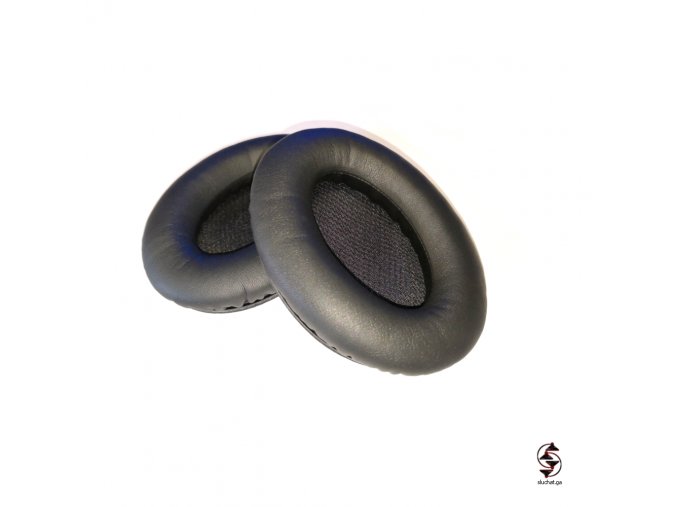 Molitanové náušníky s koženkovým povrchem pro sluchátka Bose QC15