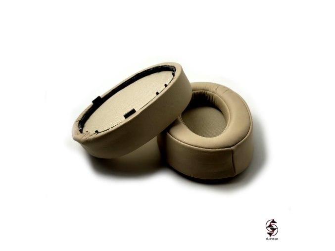 kozenkove nausniky sony MDR 100A H600 100AAP béžová barva w1000