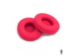 cervene nausniky polstrovani na usi ke sluchatkum beats solo 2 wireless earpads cushions w1000