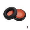Černo-oranžové koženkové náušníky pro sluchátka Razer Kraken
