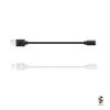 Černý a bílý kaebl ke sluchátkům Bragi - Kabel Bragi The USB