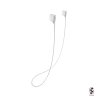 Bílá gumová tkanička pro sluchátka Apple Airpods
