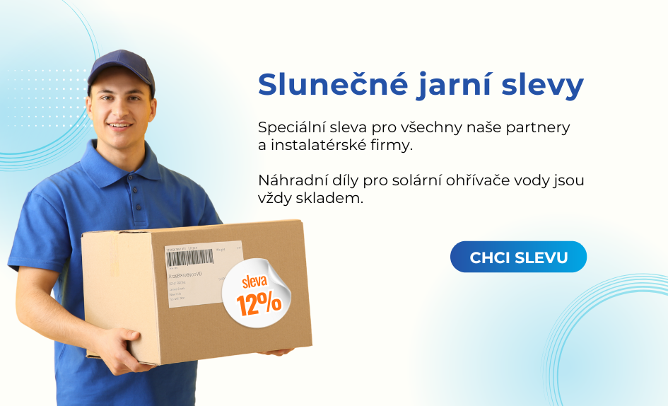 Solární kolektory, doplňkový sortiment