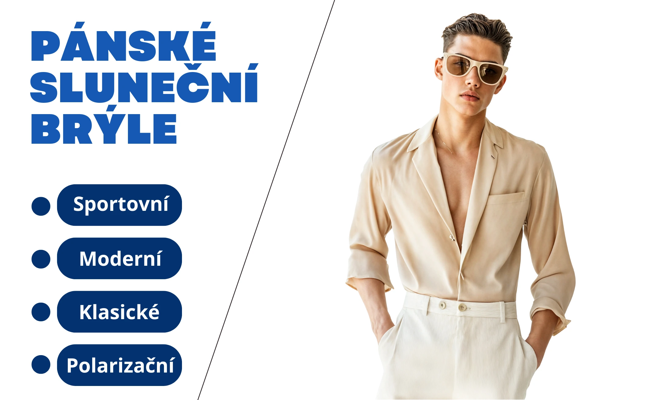 Pánské sluneční brýle