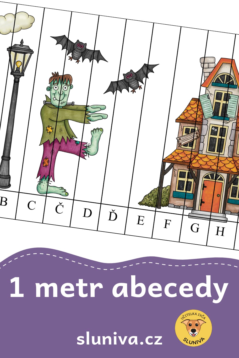 1 metr abecedy – velká abeceda do třídy zdarma ke stažení