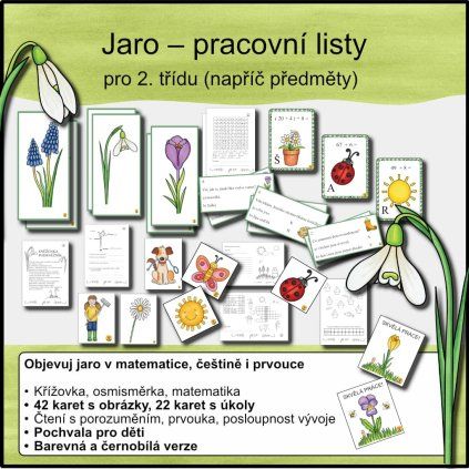 jaro pracovni listy titul