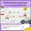 grafomotorika pracovni listy dinol