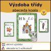 Výzdoba třída - abeceda koala
